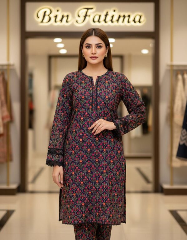 Black Multi Floral (Black base with red, pink & orange floral print)