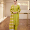 Lime Green Embroidery – Three Piece 2