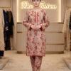 Rose Garden Lawn Suit (Beige with rose print)